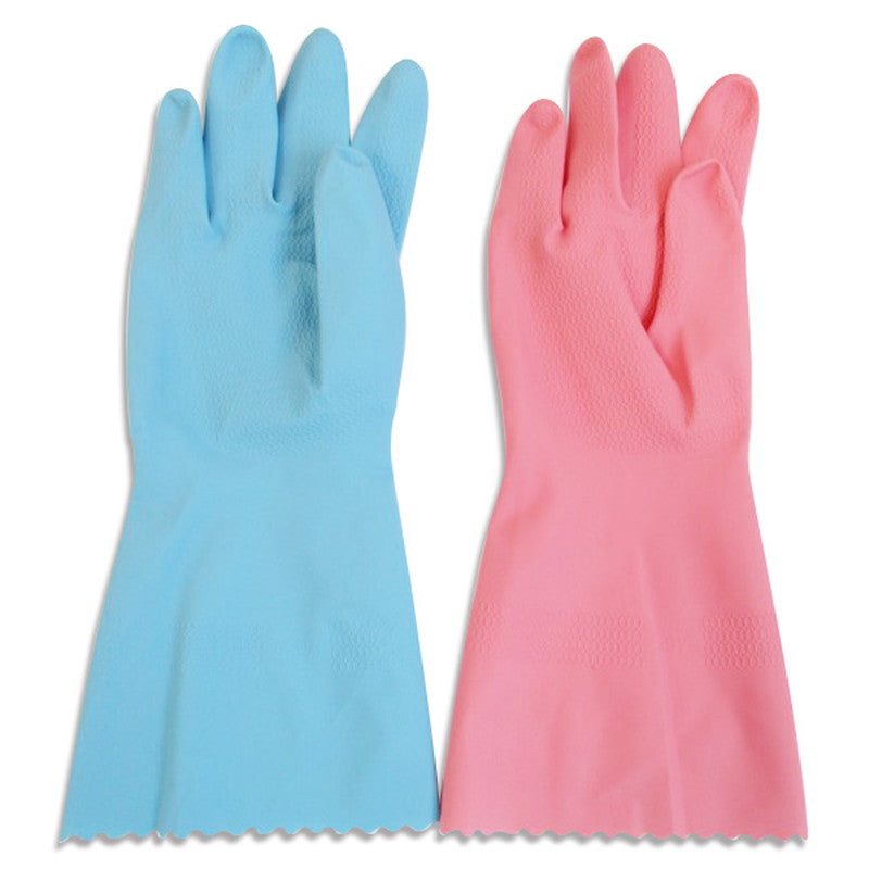 ゴム手袋（両手、裏毛加工タイプ、Ｌ）
