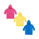 レインコート幼児用　カラーアソート