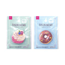 ふせんメモ（マカロン＆ドーナツ、１００枚）