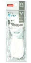 靴ひも　平タイプ　白靴ひも　平タイプ　白