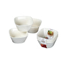 レンジ角豆鉢３Ｐ白