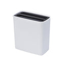 フタ付プチごみ箱・ホワイト