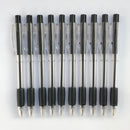 ノックボールペン１０本入黒インク