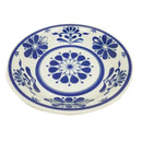 美濃焼　藍モダン唐草　７寸鉢