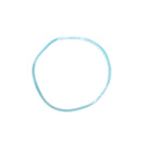 からまないゴム　Ｍ　カラーミックス　１００Ｐ