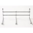 クロームメッキワイヤーフック（３連、２個）