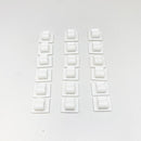 コードフック（粘着テープ式、丸型、１８個）