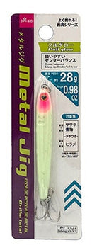 メタルジグ（２８ｇ、フルグロー）