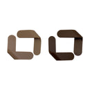 粘着フック（ブーメラン型、ナチュラル、２個）