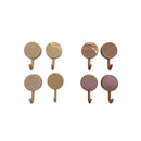 粘着フック（丸型、カラフル、４個）