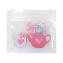 ジップバッグふせんメモ（ほっこりアニマル、ネコ、８０枚）