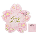 色紙カード　さくら