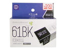 エプソン用ＩＣＢＫ６１互換ブラックリサイクルカートリッジ