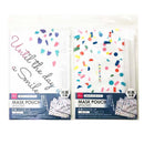 抗菌マスクポーチ（２ポケット、ＰＯＰ）