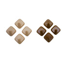 粘着フック（菱形、ナチュラル、４個）