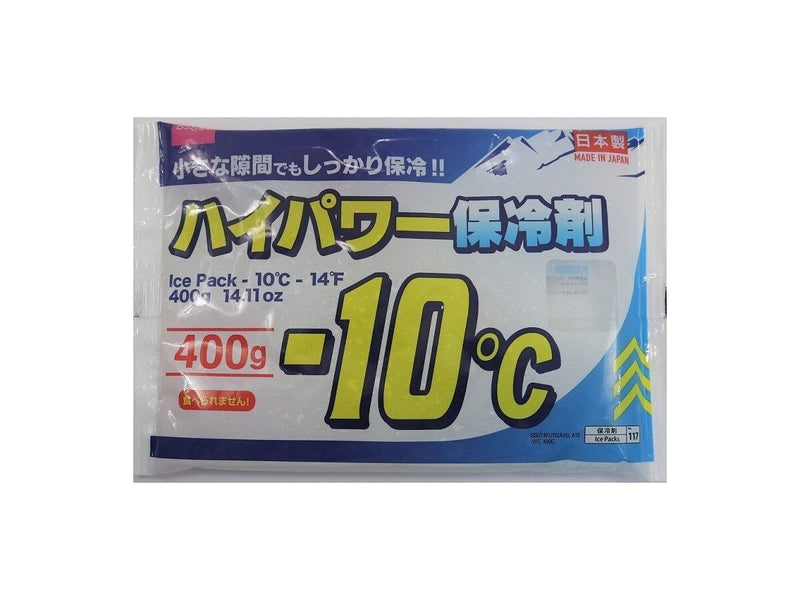 ハイパワー 保冷剤（－１０℃、４００ｇ）
