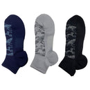 Ｗサポートアンクルソックス（吸水速乾、カモフラ柄）