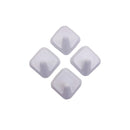 粘着フック（菱形、ホワイト、４個）