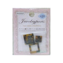 アクリル製べっ甲パーツ　四角