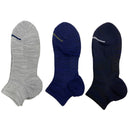 Ｗサポートアンクルソックス（吸水速乾、ＴＯＰライン）