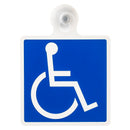 車椅子マーク（吸盤タイプ）