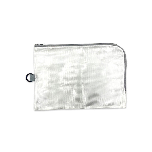 ビニールネットケースL型ファスナーB5 - 100均 通販 ダイソーネット