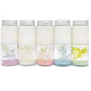 ハーバリウムアロマジェル（高さ１２ｃｍ、直径４．７ｃｍ）