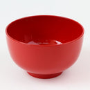 汁椀深型朱