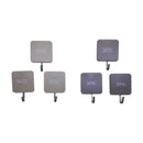 粘着フック（四角、文字タイプ、３個）