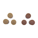 粘着フック（ボタン型、カラフル、３個）