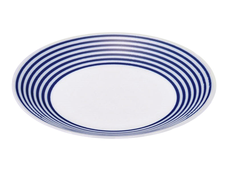 皿（サークル、青、約φ１６．５ｃｍ）