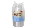 リサイクルＰＥＴ使用クリアカップ（４２０ｍＬ、５個）