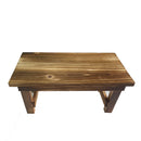 焼杉テーブル型花台