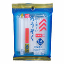 白く美しいろうそく　１．５号２４本入