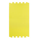 つながるマット　３３×５９ｃｍ　イエロー