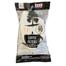 コーヒーフィルター　１－２杯用　漂白タイプ　９０枚