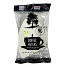 コーヒーフィルター　２－４杯用　漂白タイプ　９０枚
