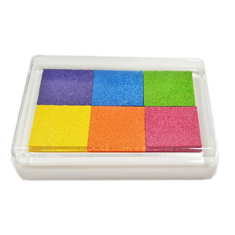 カラースタンプパッド正方形型６色