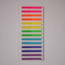 ７カラーフィルムふせん（極細タイプ）３５０枚