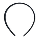 シリコンカチューシャ（ミディアム、黒）