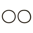 リングゴム（太）２Ｐ　茶