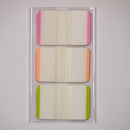 極厚３カラーポップアップ式フィルムふせん（中）６６枚