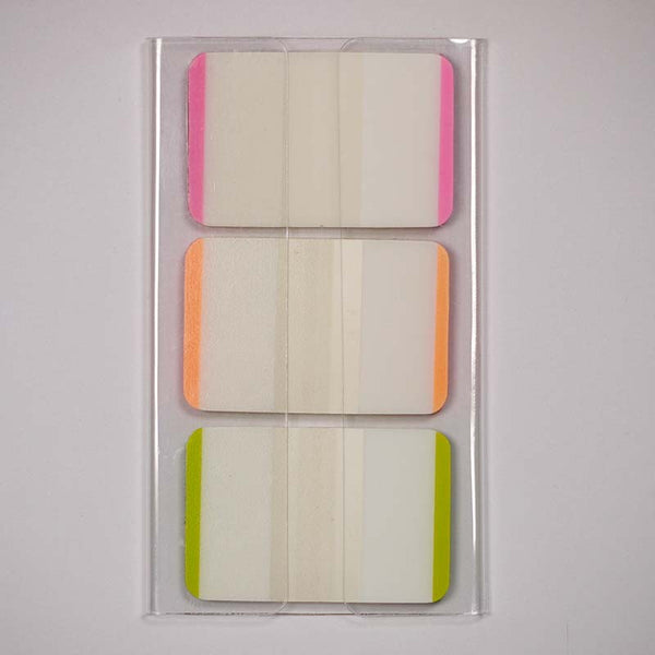 ★新品★ポップアップ  フィルム付箋  ４種セット B2-FF4 フィルム付箋極細 B2 STATIONERY アソート - 【通販