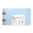 Ａ４横フラットファイル青