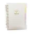 Ａ６インデックス付リングノート８０枚