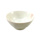 美濃焼　ねじり小鉢　粉引桜