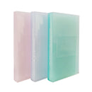 名刺ホルダー１２０ポケット３段（半透明パステル）