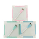 スクエアホワイトボードマグネット付正方形