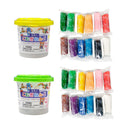 カラーこむぎねんど（１２色セット）