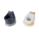 歯ブラシスタンド（ミケネコ・クロネコ）